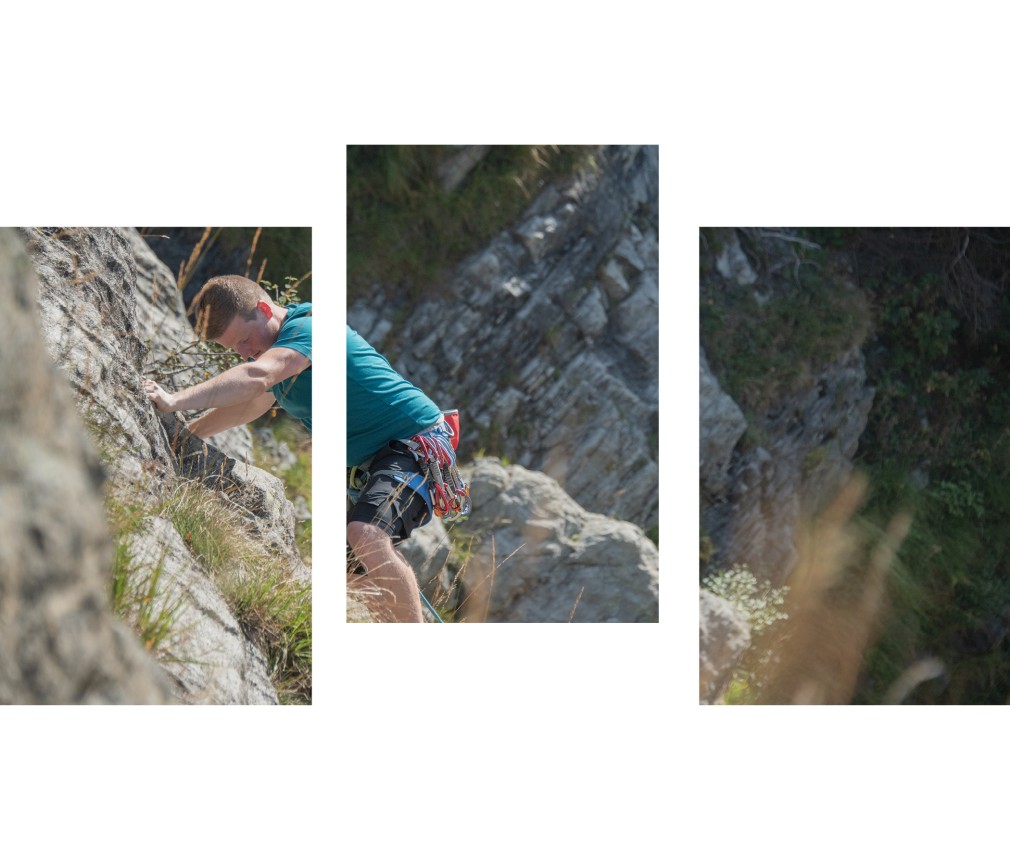 miramor: Wipptal summer adventure, climbing in Ratschings, adventure holiday The host climbing in the climbing garden on the Stohlwond rocks